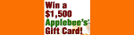 $1,500 Applebees Gift Card