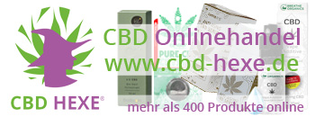 CBD Hexe Onlinehandel - Über 400 CBD Produkte