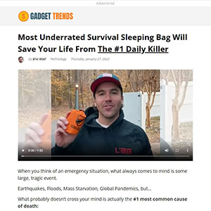 Emergency Sleeping Bag
