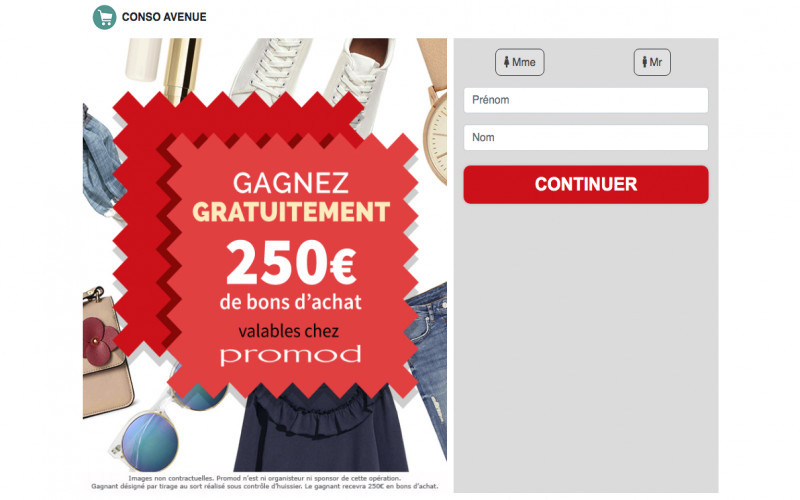 Promod Fashion Giftcard - FR