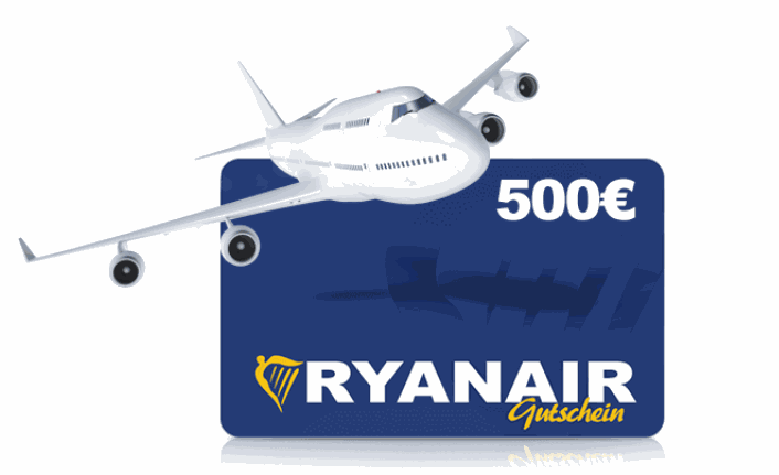 Ryanair Voucher 500€ - DE 