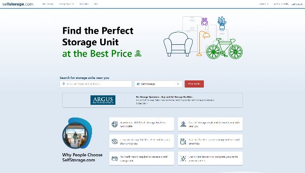 SelfStorage.com - Storage Unit Finder - CPA (US)