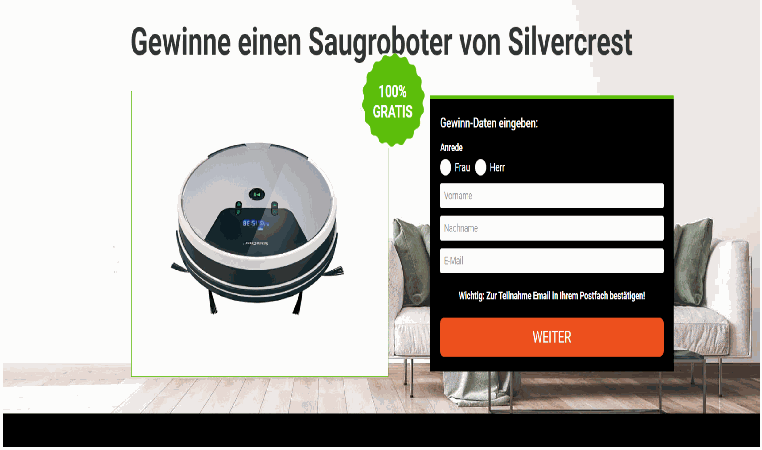 Silvercrest Vacuum Cleaner - DE