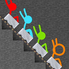 Stickman Parkour Run and Jump