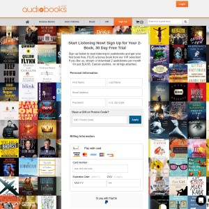 Trial - Audiobooks 30 Day