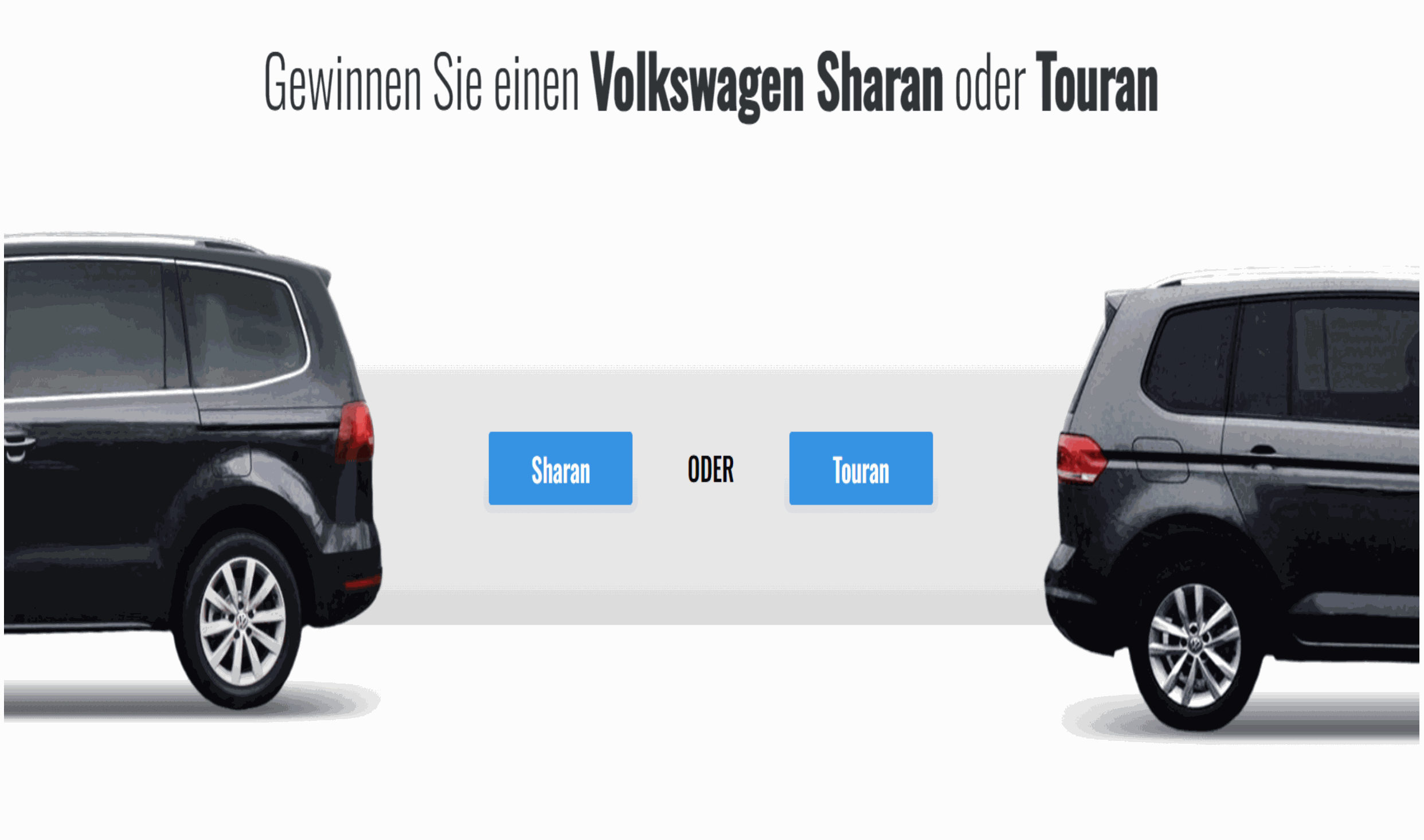 VW Sharan or Touran - DE