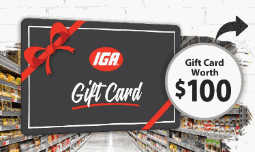 Win IGA Gift Card - AU