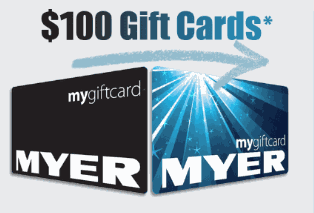 Win Myer Gift Card -