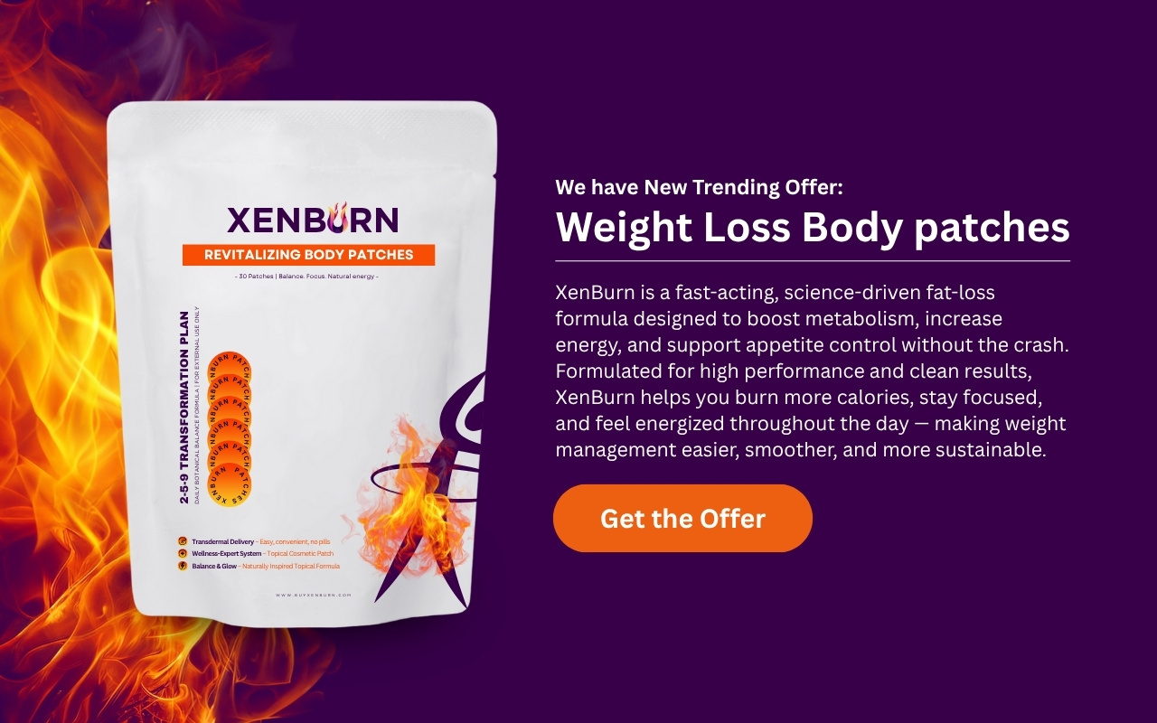 XenBurn - GLP-1 Weight Loss Patch That Prints