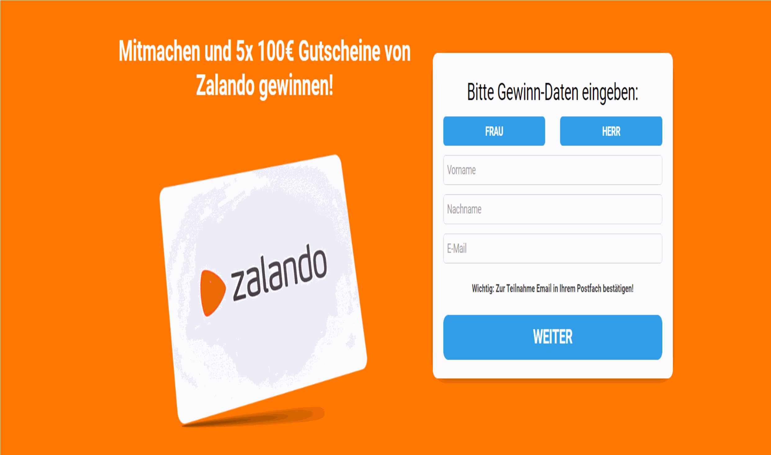 Zalando Voucher 500€ - DE